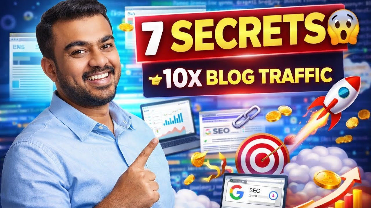 7 WordPress Blogging Secretgalu Yaaru Helalla 😱 | 10X Traffic Strategy Kannada | Blogging in Kannada