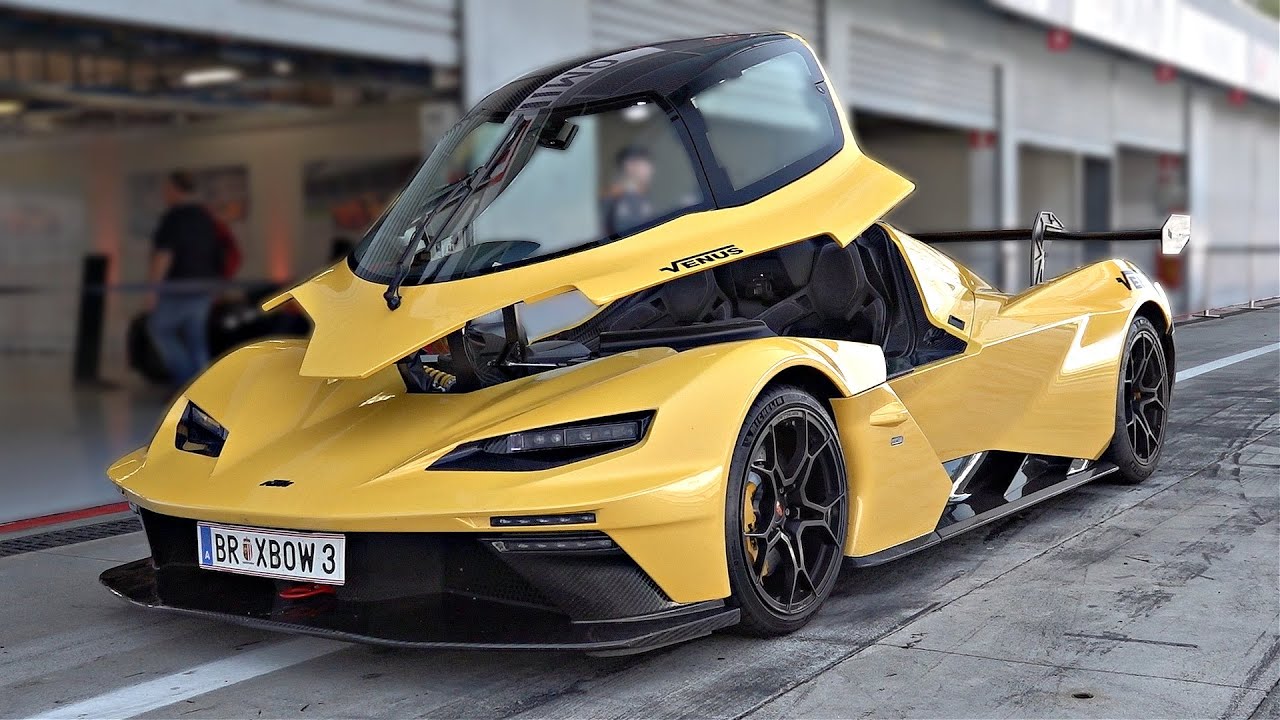 Onboard the KTM X-Bow GT-XR at Monza F1 Circuit | 1.130kg/500HP 2.5L 5-Cylinder Turbo Engine