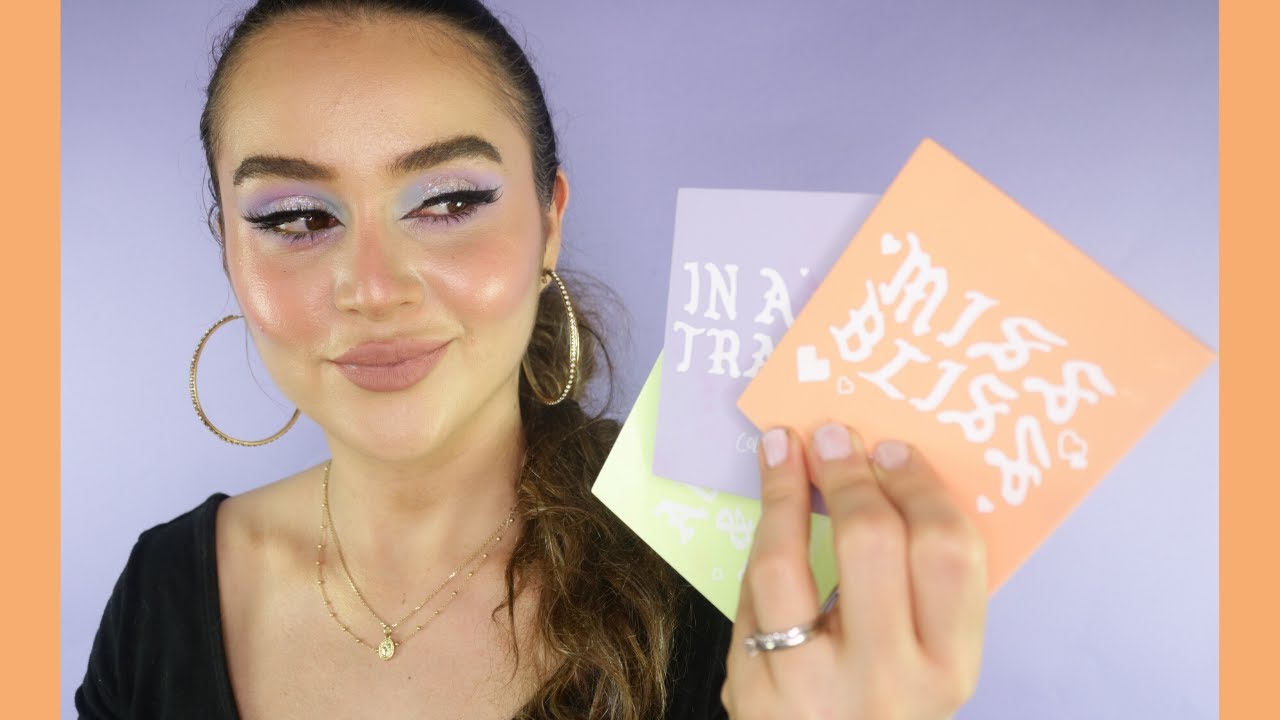 Colourpop Tie Dye | Tonos Pasteles |  Swatches, Comparaciones Y 3 Looks | Maquicienta