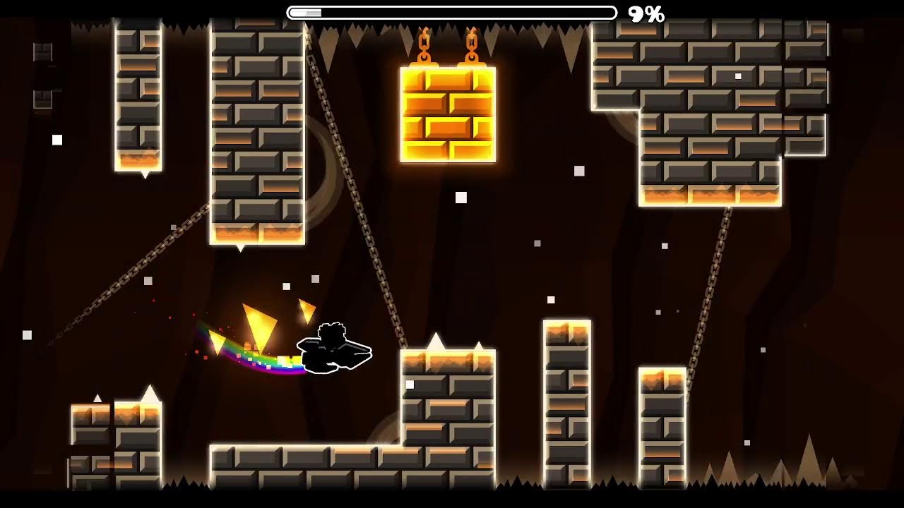 Clubstep 92%, live 1 tentando zerar Clubstep no Geometry Dash!!!!