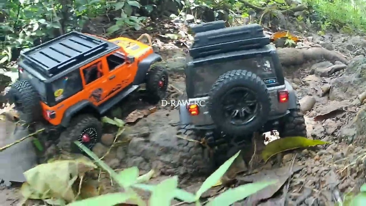 RC Jeep Rubicon mn128, duet petualang 💨 