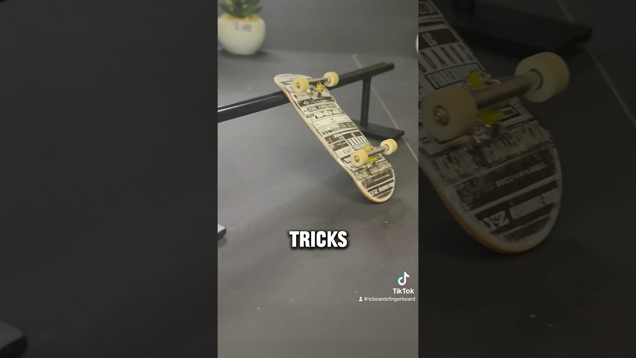 FINGERBOARD RAIL TRICKS (Easy to Hard) 