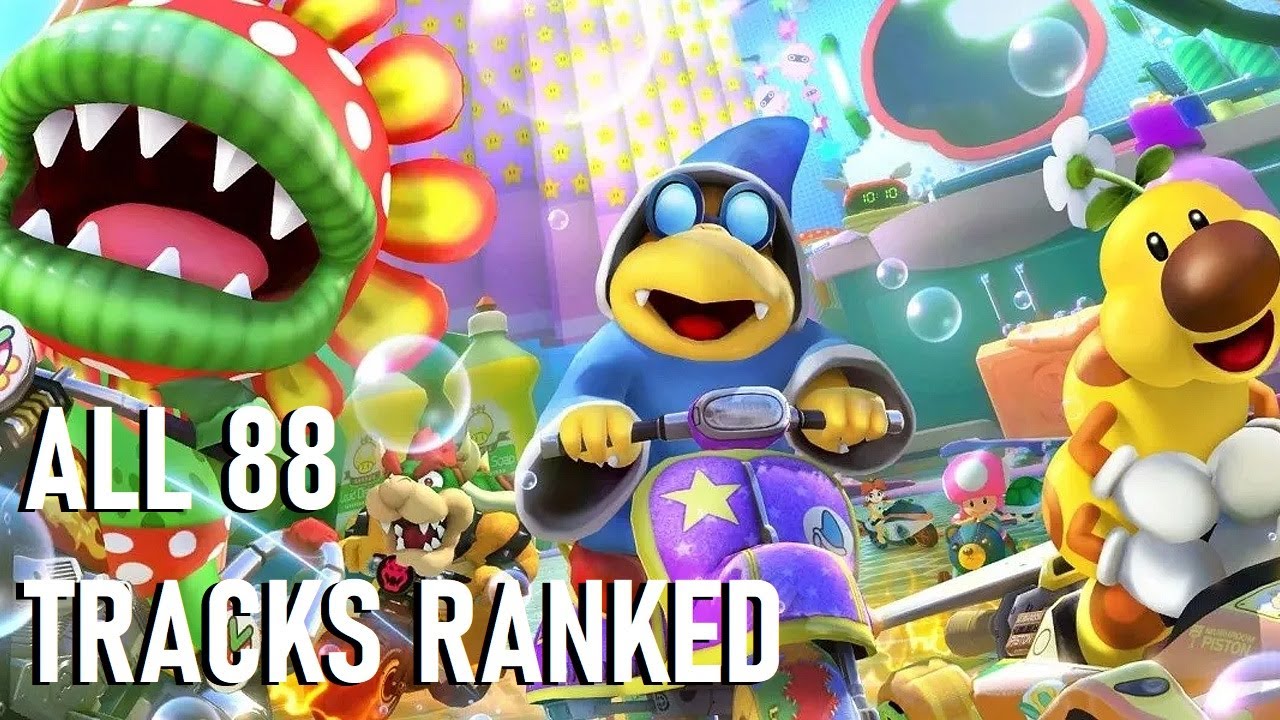 All 88 Mario Kart 8 Deluxe Tracks Ranked