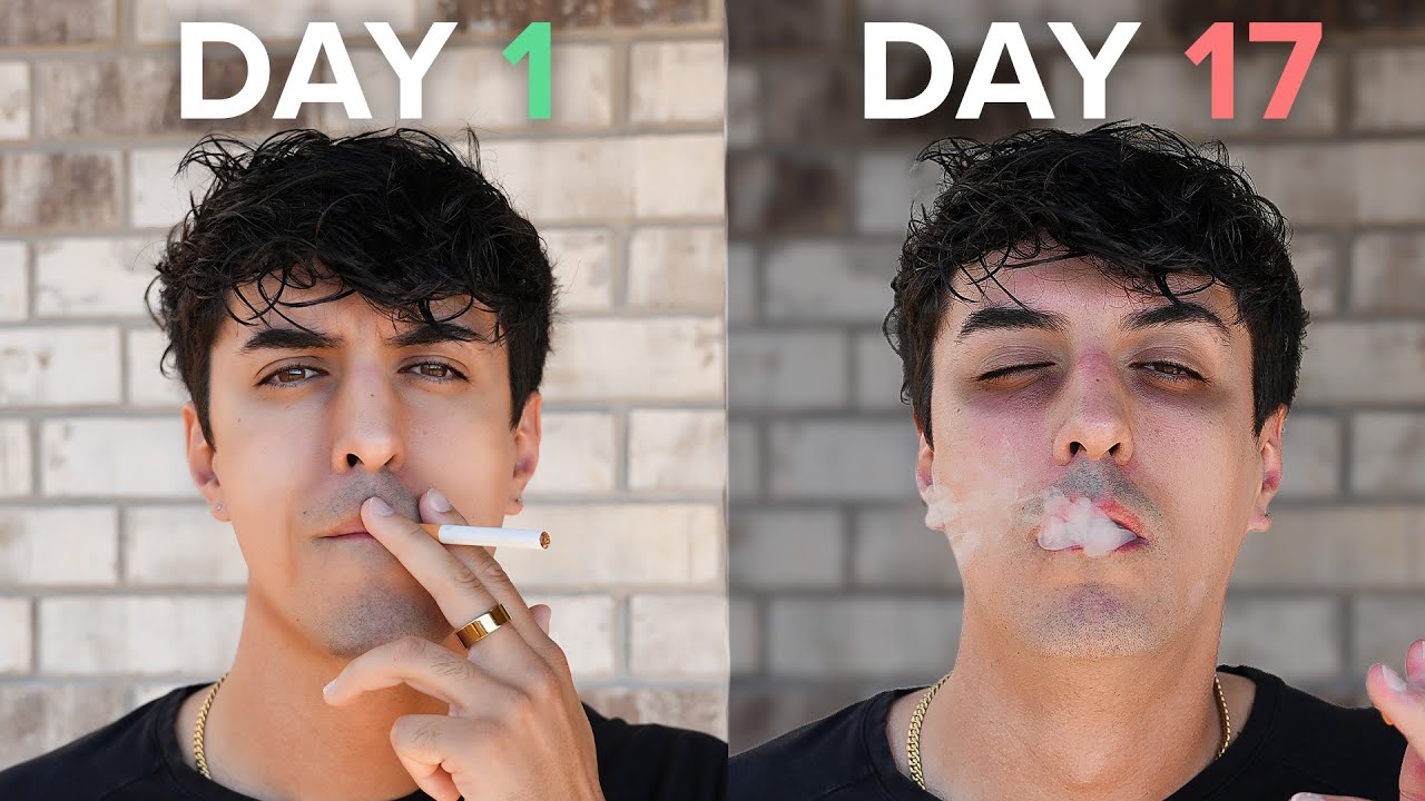 I forced myself to smoke cigarettes, then quit...