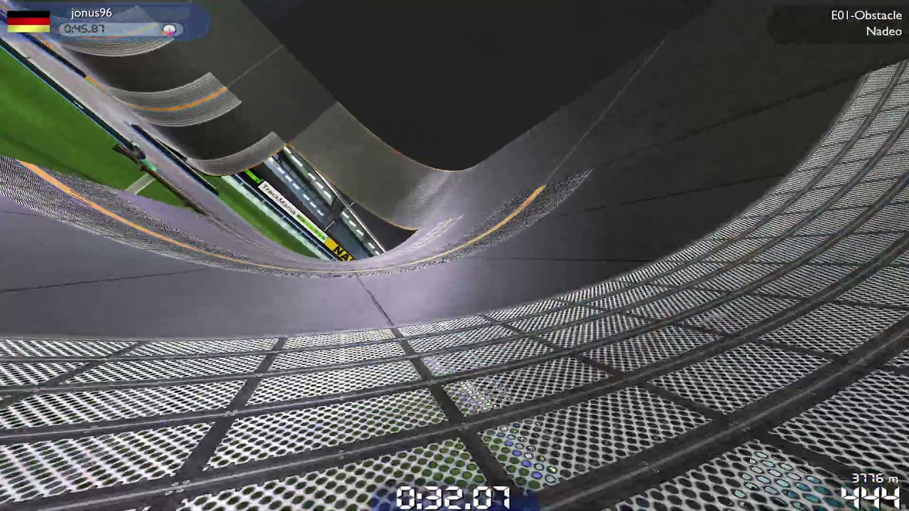 Trackmania Nations Forever E01 - Obstacle Author Medal (45.19)