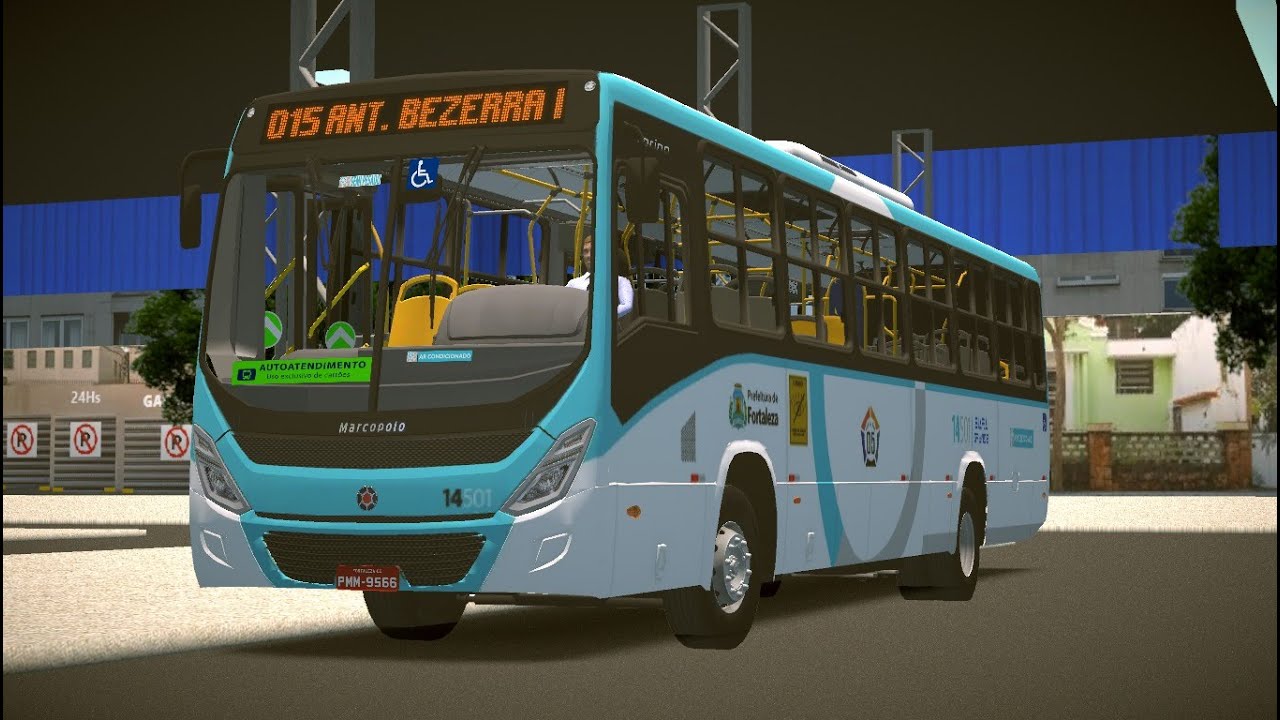 Marcopolo Torino 2015 MB OF-1721 BT5 - Linha 015 Conj. Ceará/Ant. Bezerra 1 [Proton Bus Fortaleza]