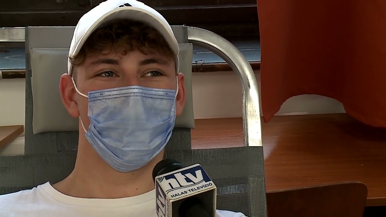 Véradás a halasi középiskolákban – a Dékáni kezdte a sort (Halas Tv - Híradó)