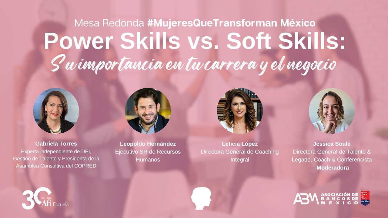 Mesa Redonda #MujeresQueTransforman 