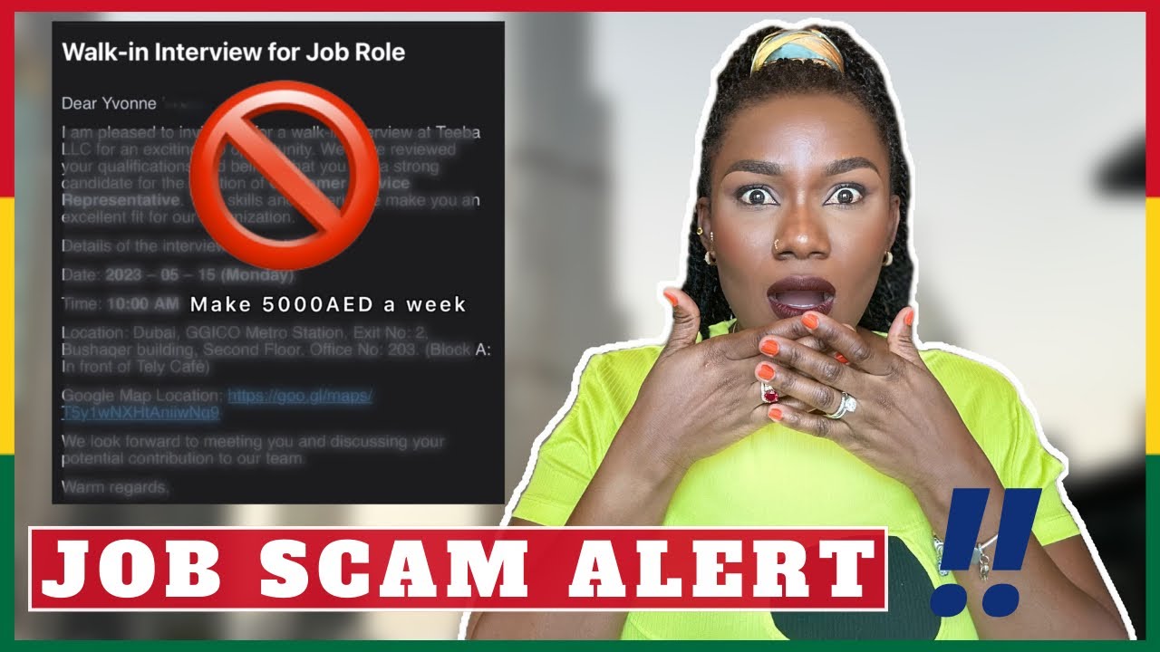 DONT FALL VICTIM IN DUBAI/ AVOID THESE JOB SCAM