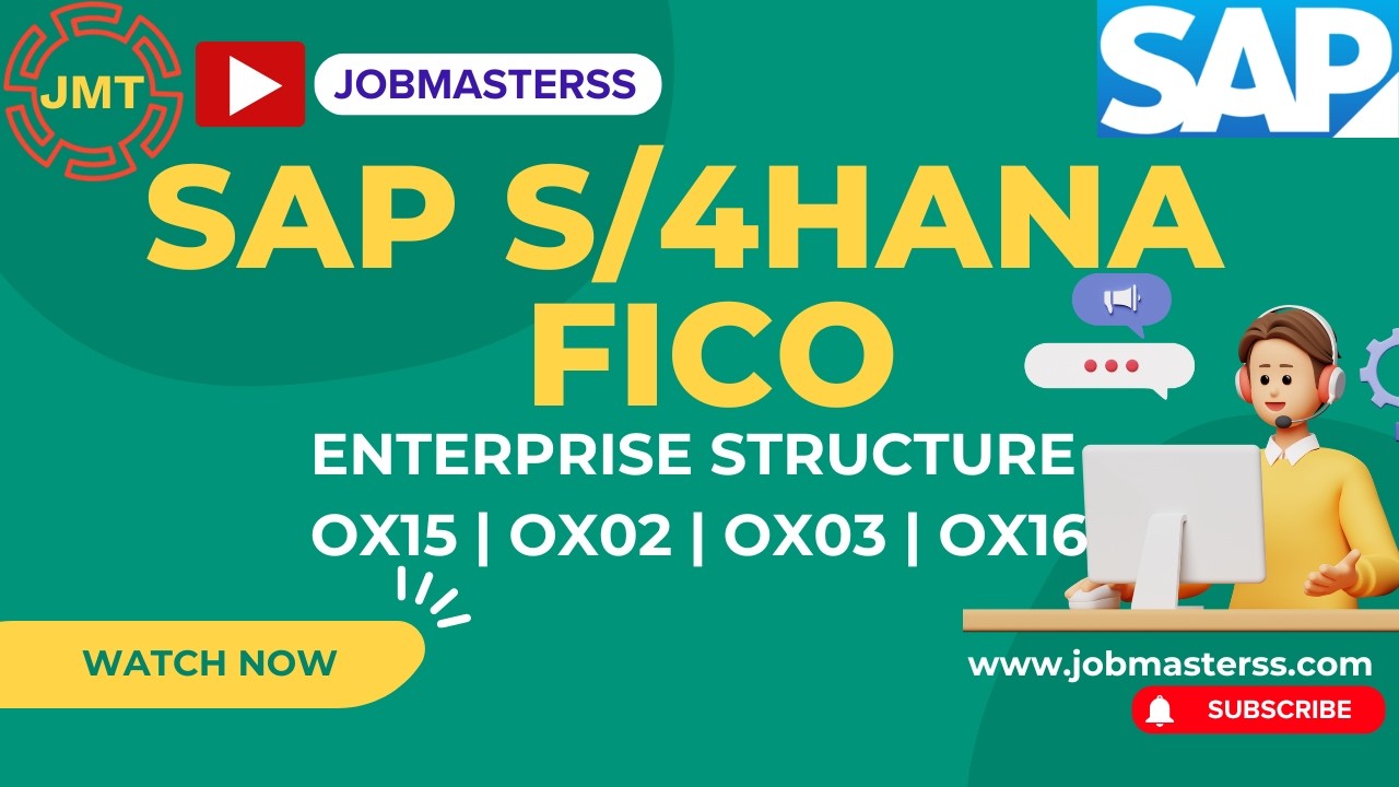 SAP Enterprise Structure Full Configuration Class  Company & Company Code Setup
