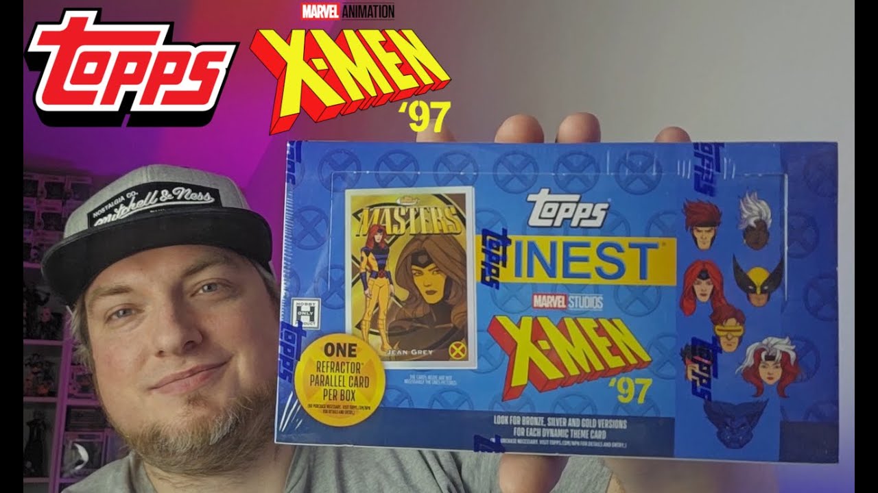 TOPPS FINEST X-MEN 97 - Big Wolverine Hit !!!!
