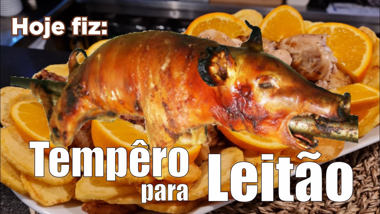 Chef Hélder Freire!! Hoje fiz... Tempêro para Leitão.