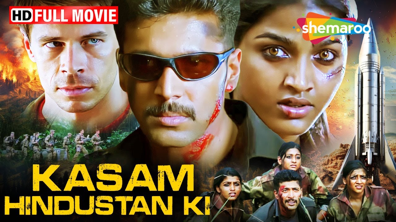 कसम हिंदुस्तान की | South Action Movie | Jayam Ravi | Saranya Nag | Dhanshika | Hindi Dubbed