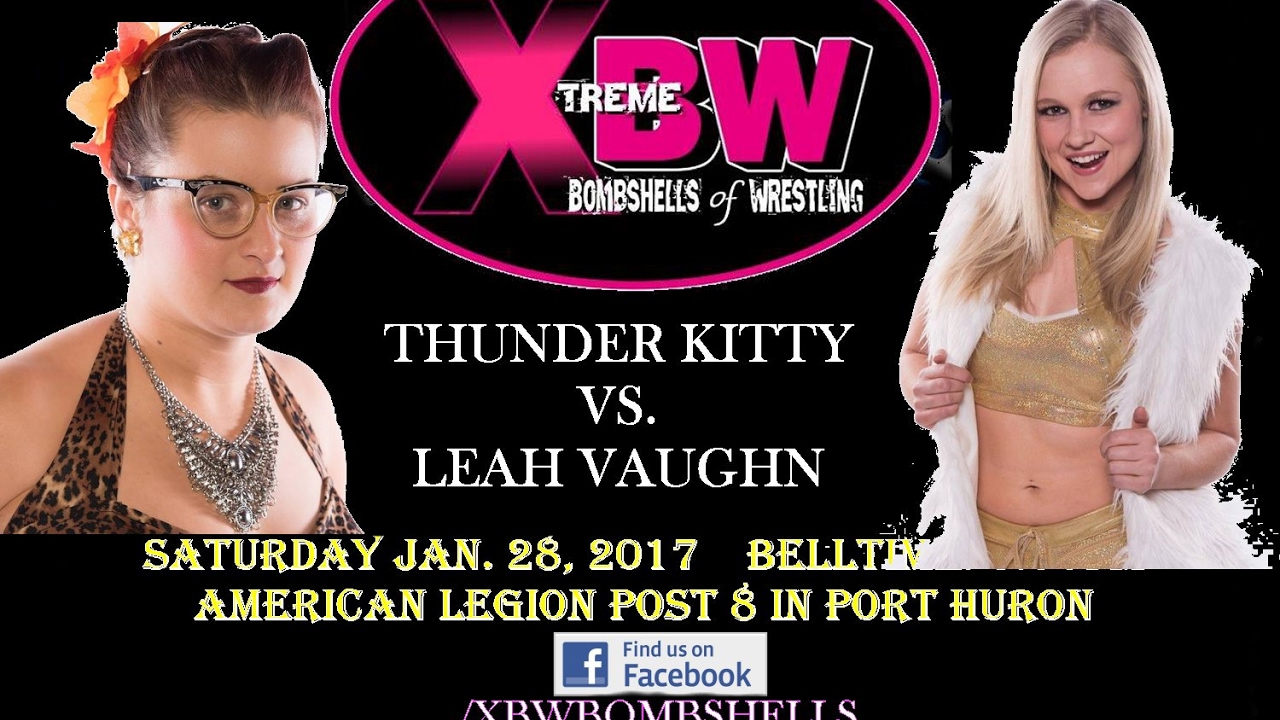 XBW Blue Water Bash Thunder Kitty vs Leah Vaughan