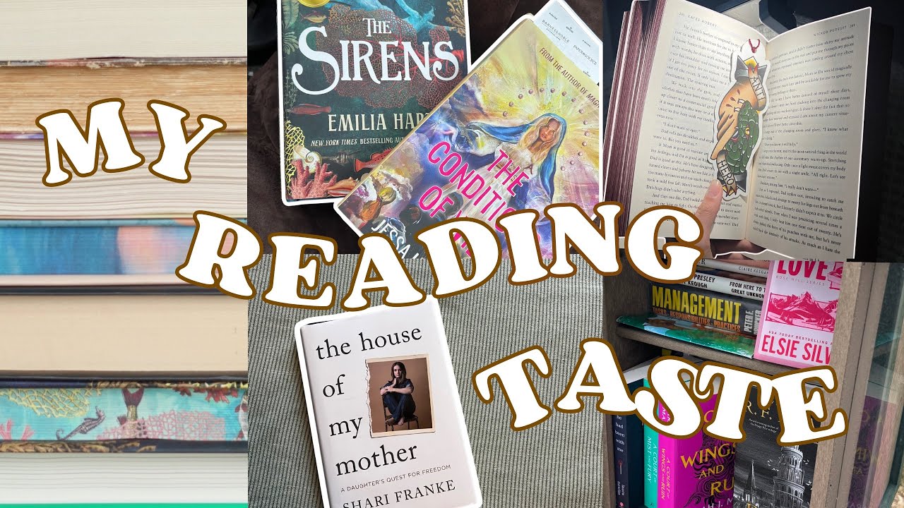 My Reading Taste EXPOSED! | Reader Taste Tag 📚✨
