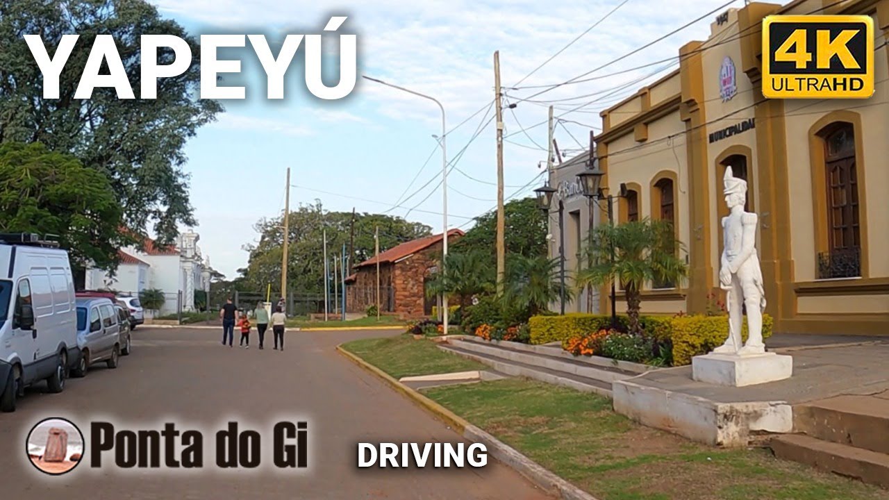 En CORRIENTES donde nació SAN MARTÍN sobre la margen del rio URUGUAY #driving TOUR YAPEYÚ -ARGENTINA
