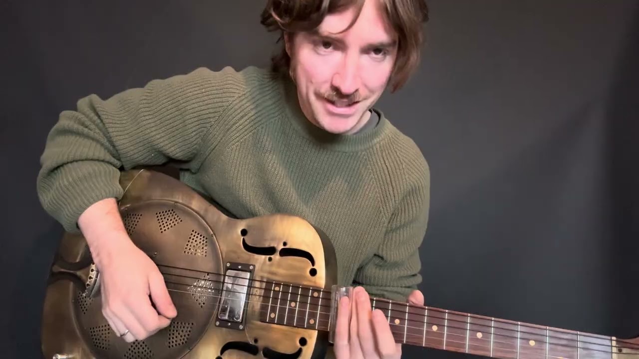 Resonator guitar demo