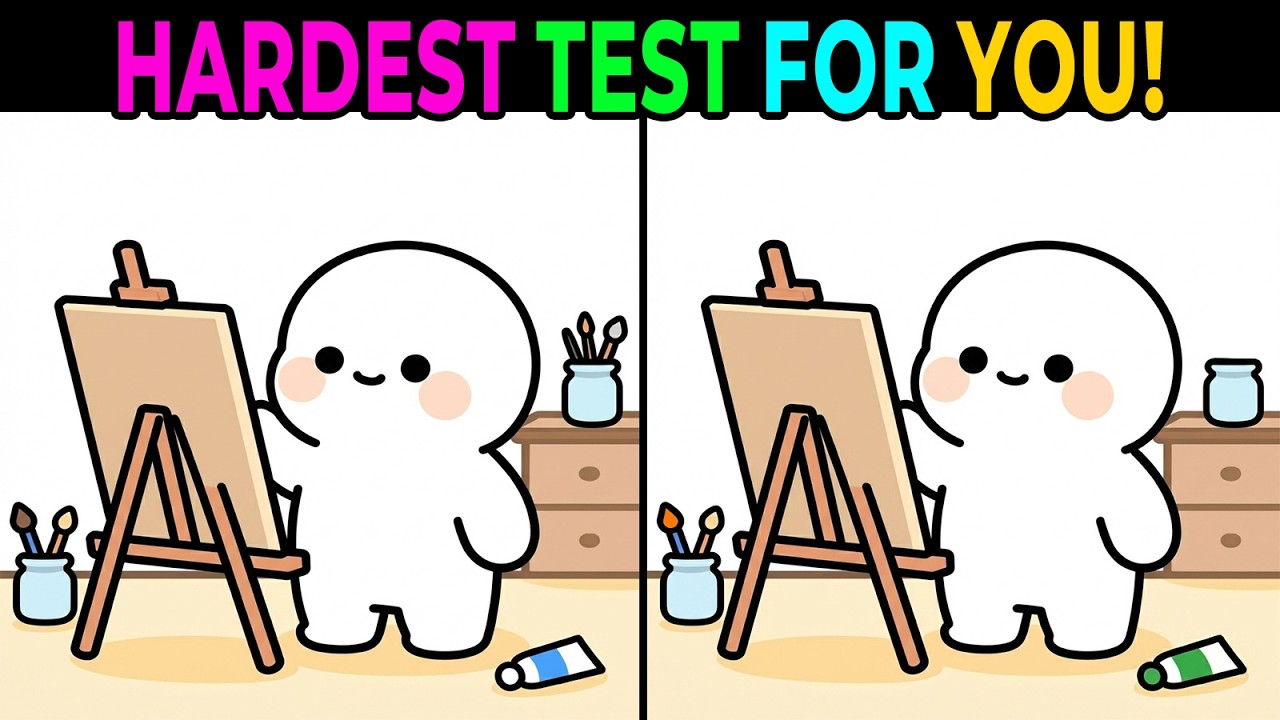 ✨Spot the Difference✨ONLY 1% Can SPOT Every Detail!⚡ | BRAIN AGE TEST Vol.53