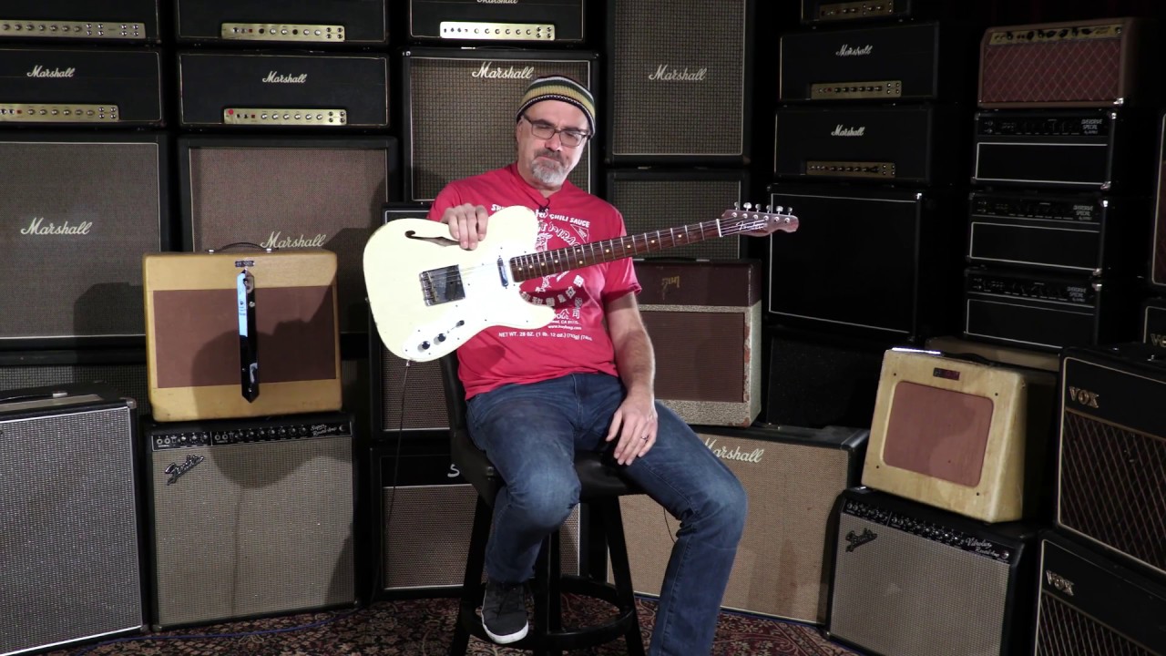 Fender Custom Shop 2016 Limited Edition '50s Thinline Telecaster  •  SN: R15945