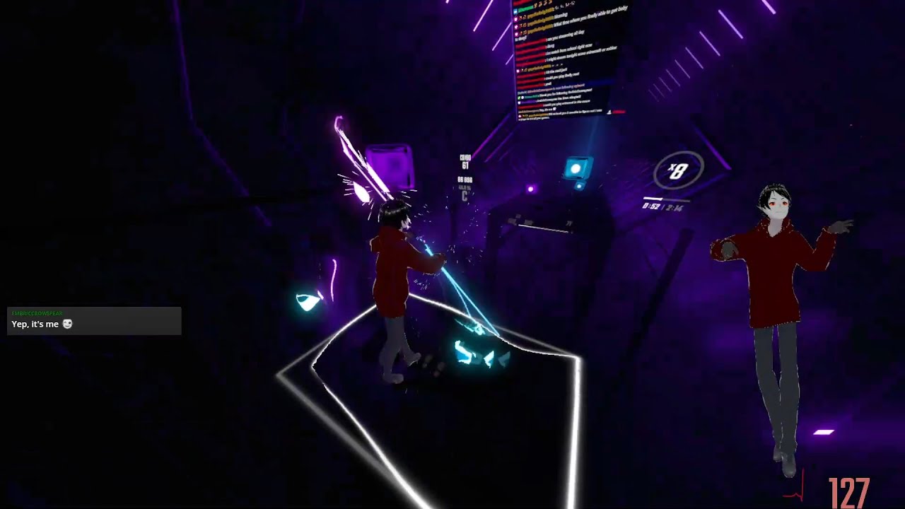 HIT SHINY BLOCK - Darthmaul Beatsaber