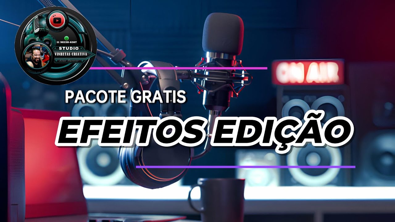 PACOTE DE EFEITOS PARA EDIÇÃO FREE