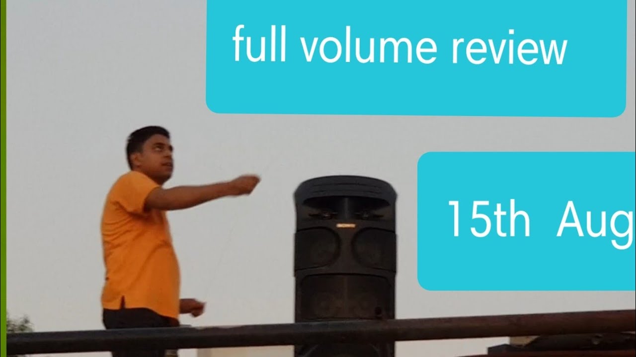 SONY MHC V82D Full Volume Review