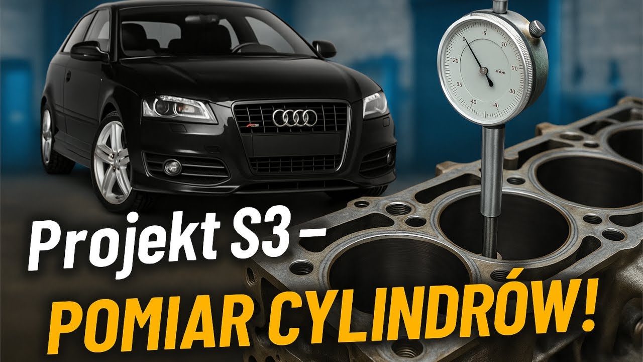 SPRAWDZAMY STAN SILNIKA! Pomiar cylindrów Audi S3 8P