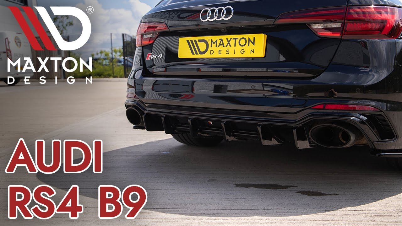 Fitting a styling kit to an Audi RS4! | Maxton Design UK