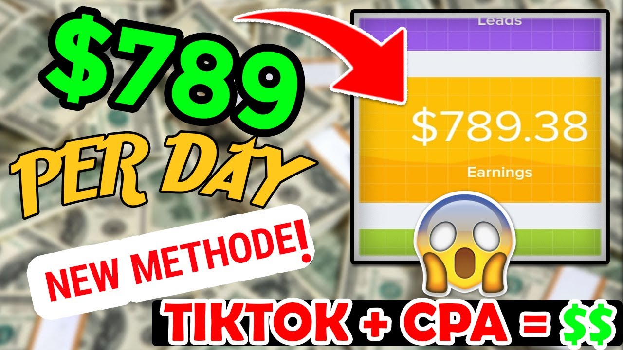 إربح أزيد من 100 دولار🤑  يوميا من خلال ترويج عروض CPA 🔥 في  TIKTOK