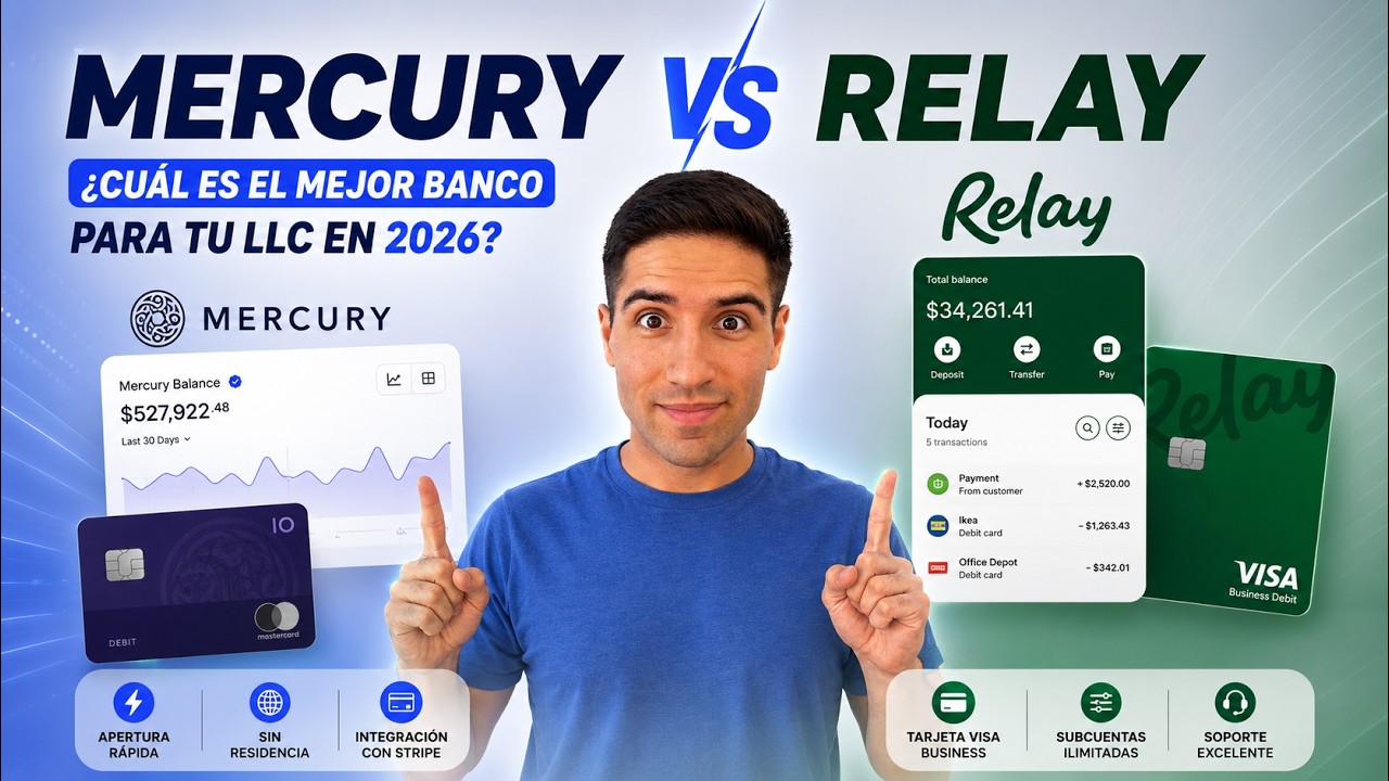Relay vs. Mercury | Which is the BEST BANK for your LLC?