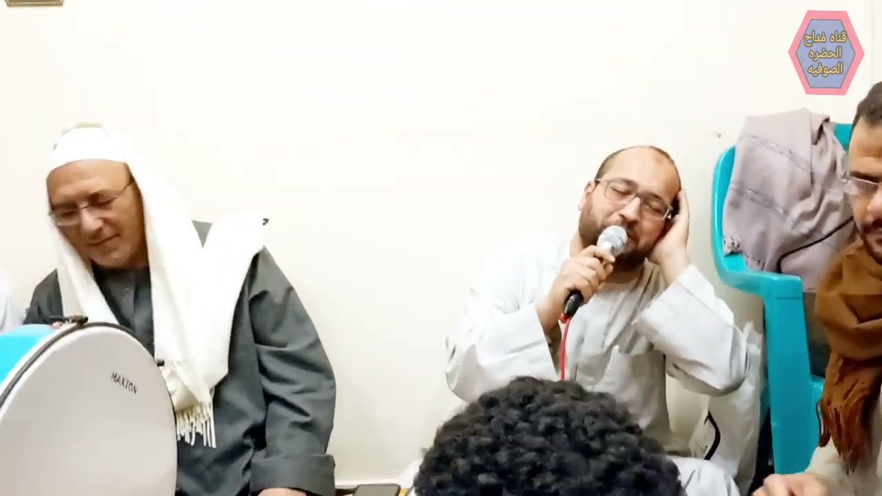نسمات من ليله النصف من رمضان.(على بعد الحما ياخى)المنشد أحمد العسكرى .جريس.اشمون. منوفيه