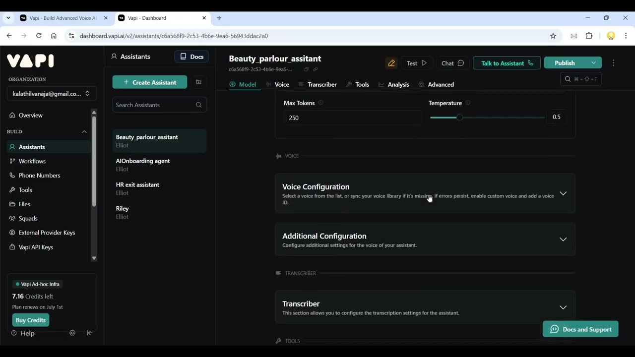 How to Setup an AI Agent for Automated Calling Using Vapi