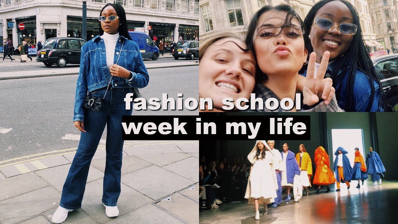week in the life of a fashion uni student in london 📚