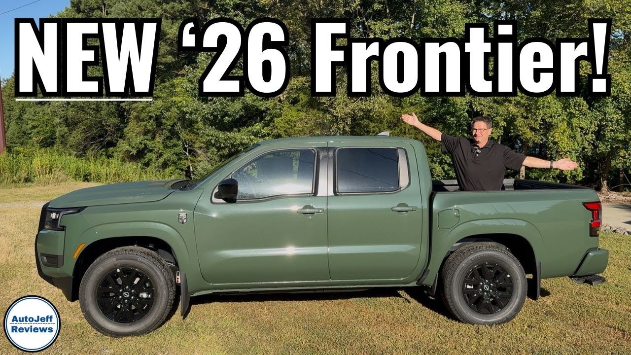 A NEW 2026 Nissan Frontier! This One is COOL!