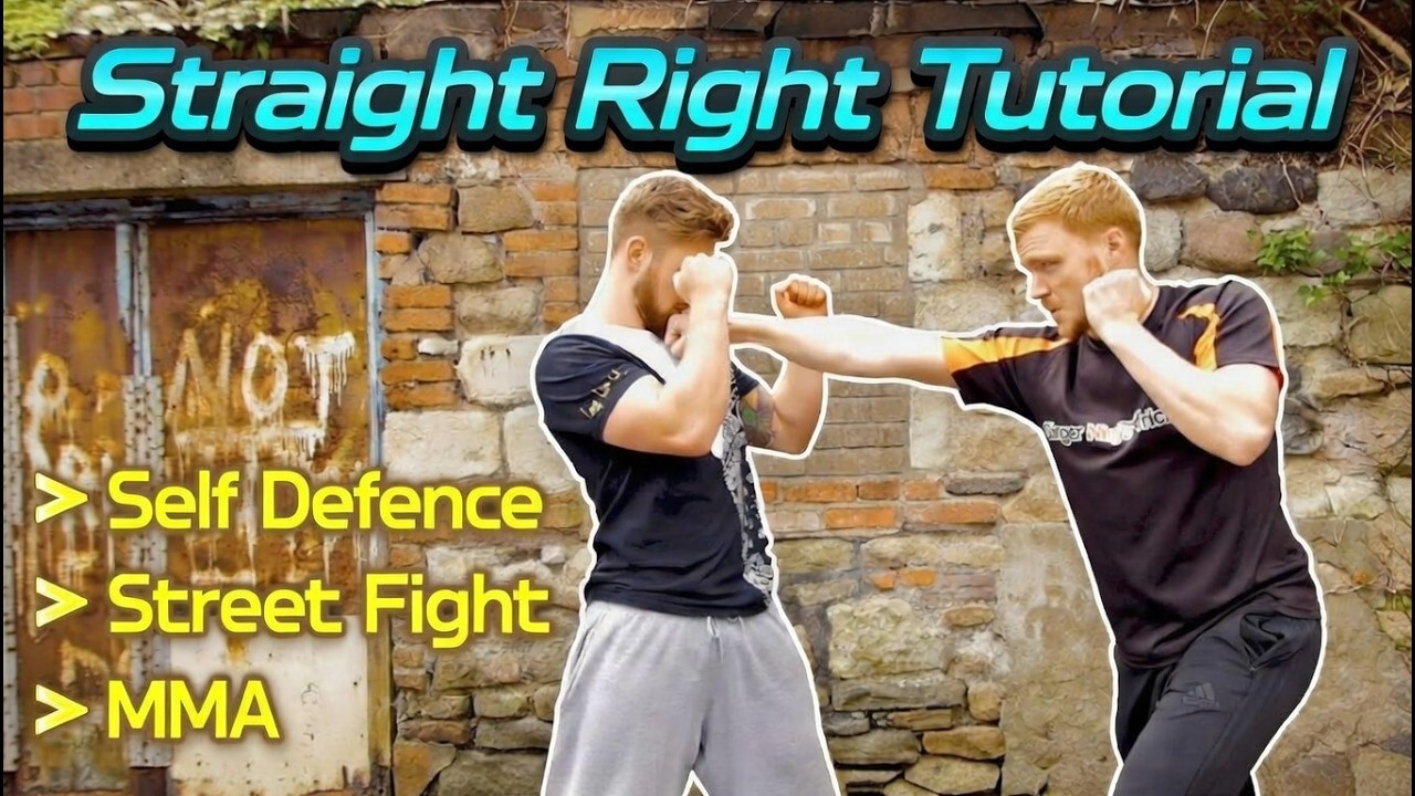 Straight Right Tutorial (Rear Punch) for Self Defence, Street Fight, MMA, etc | GNT