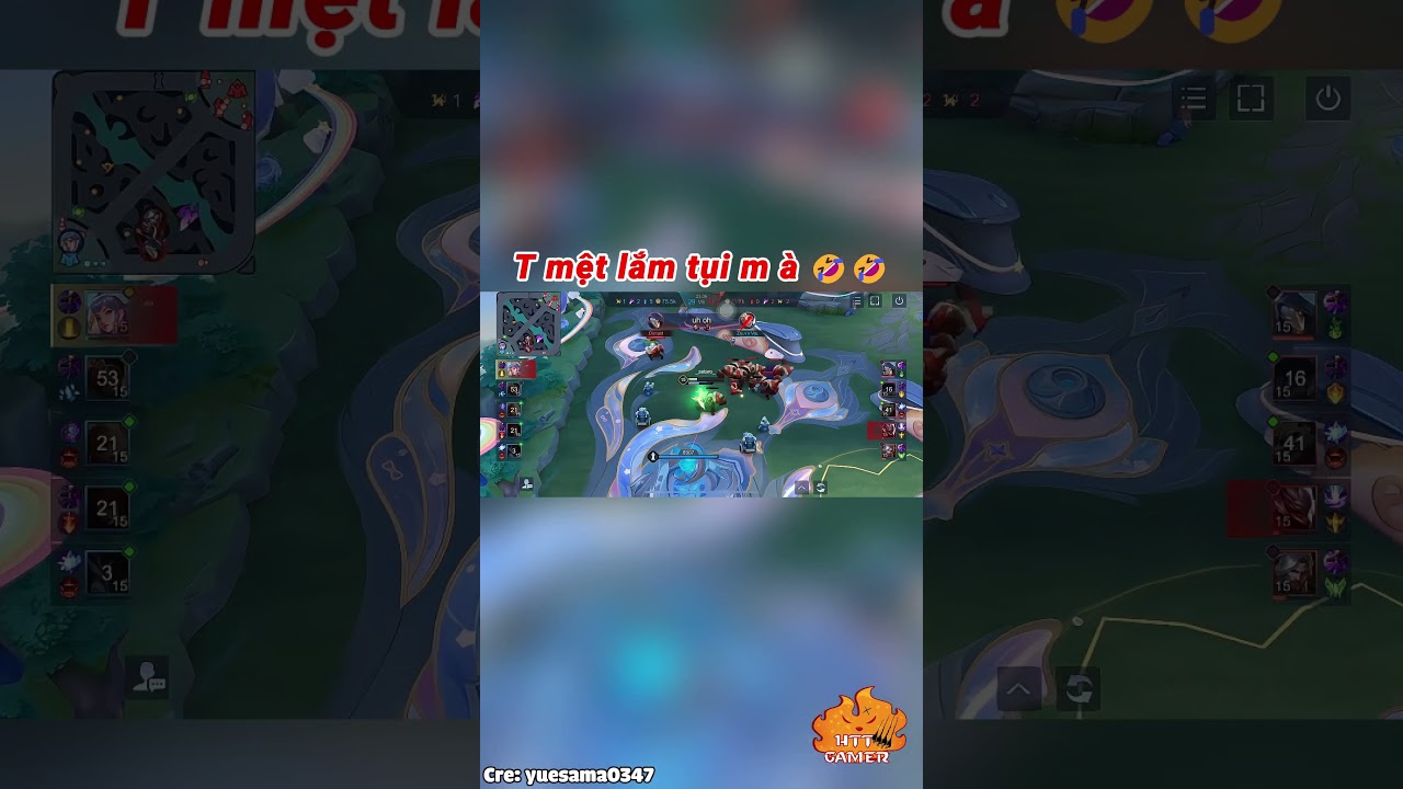 T mệt lắm tụi m à 🤣🤣 #shorts #lienquanmobile #liênquânmobile #lienquan #liênquân