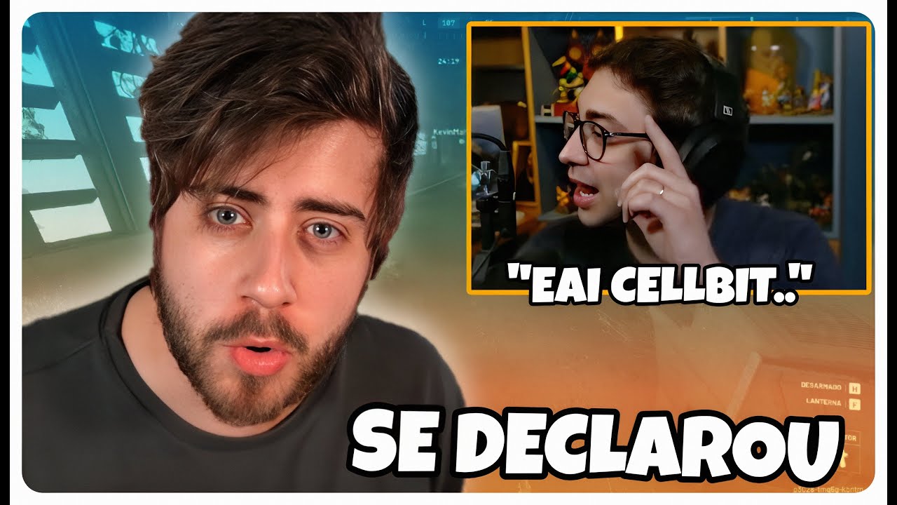 CELLBIT APARECEU NA LIVE DO ALAN PARA SE DECLARAR !!