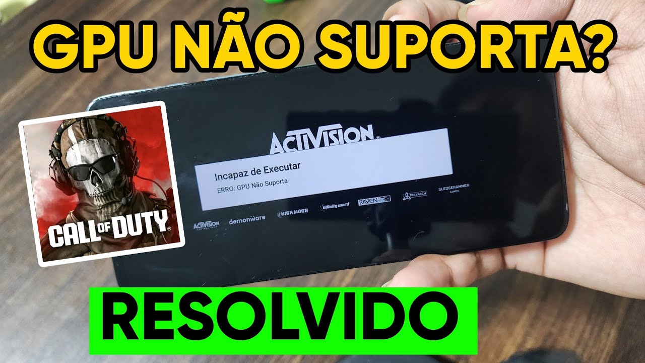 Erro no Call of Duty Warzone Mobile, CPU não suporta (Veja como Resolver)
