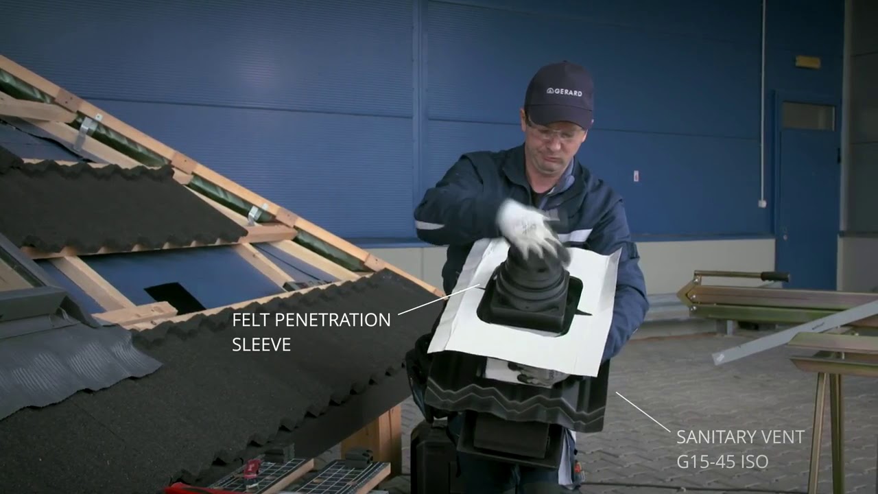 Accessoires de Tuiles GERARD&reg; : Installation d&rsquo;une ventilation sanitaire