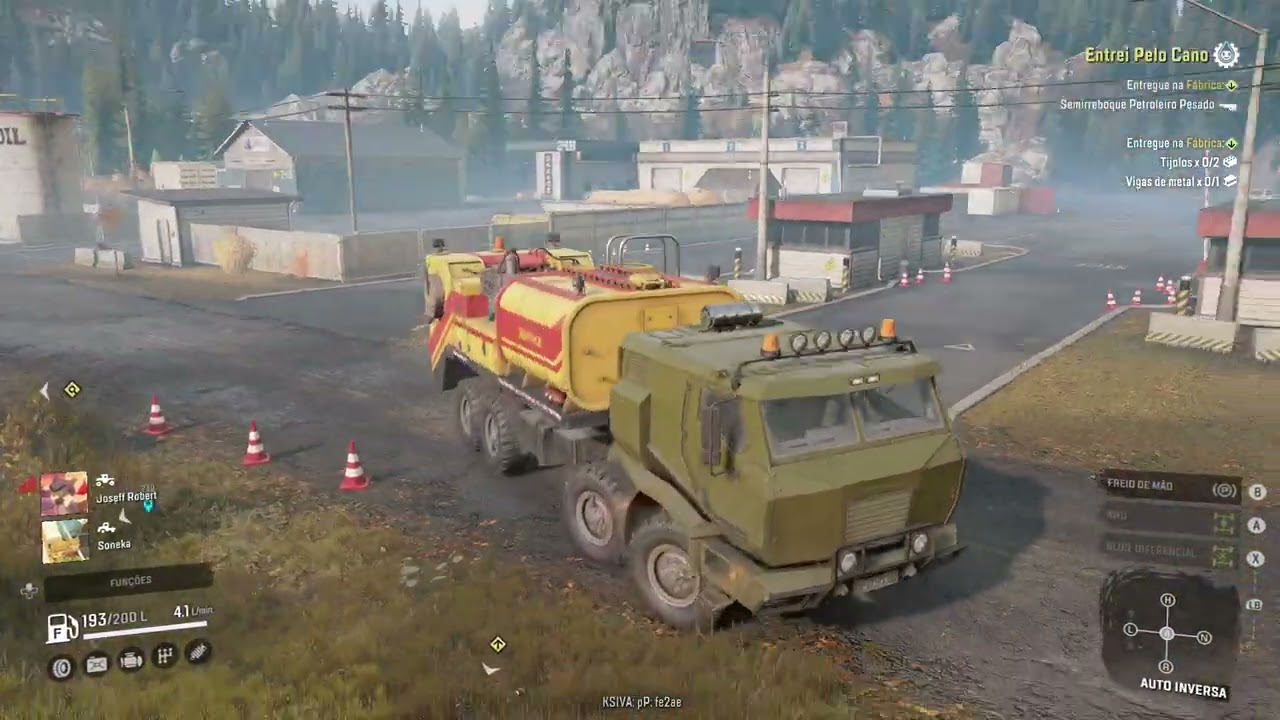 Snowrunner Michigan EP 1 novamente começar do zero