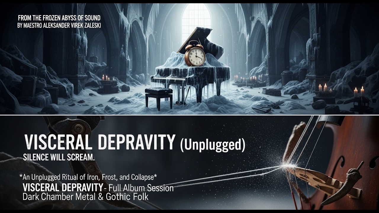 🌟🎶 VISCERAL DEPRAVITY (Unplugged) - Full Album Session | Dark Chamber Metal & Gothic Folk 🎶🌟