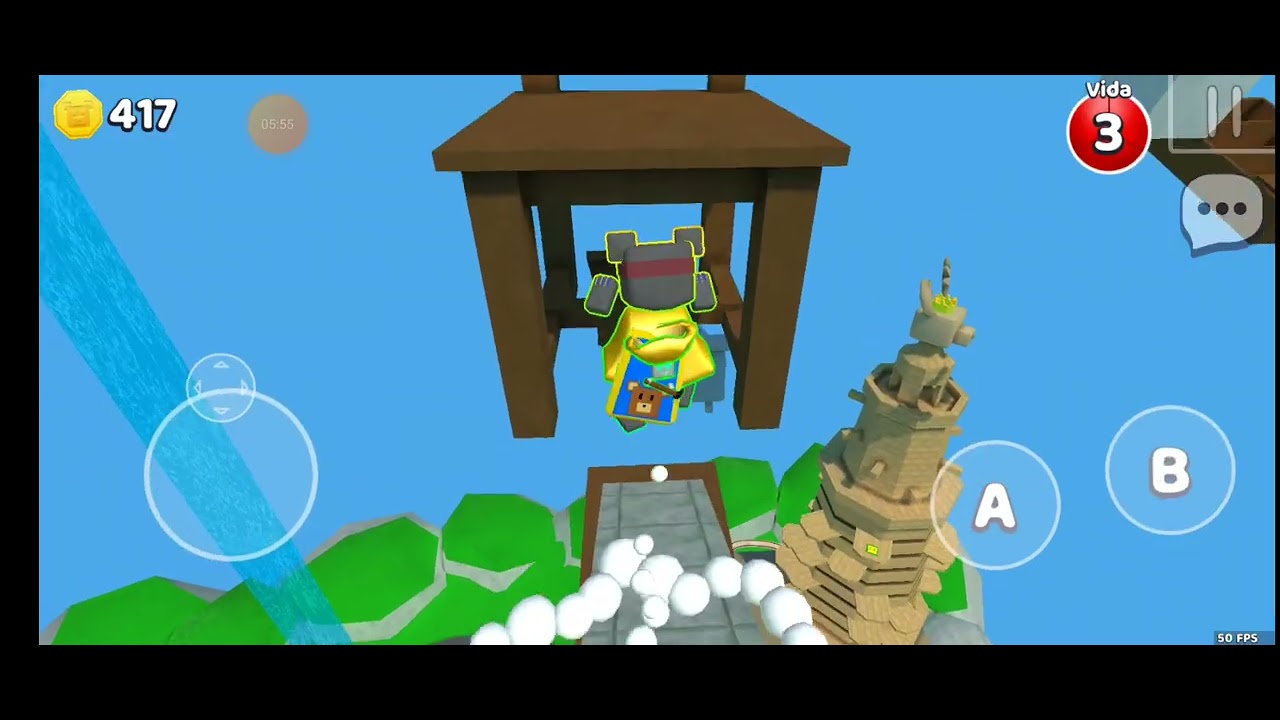 OBBY HARDCORE GIGANTE... CONSEGUI PASSAR??? SuperBearAdventure