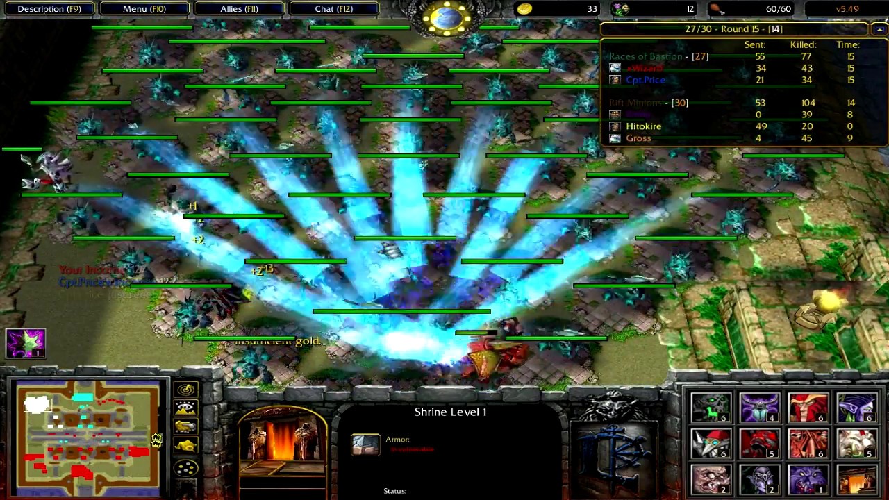 Warcraft 3 | Tropical Tower Wars 5.49 | TTW | HEART MAZE