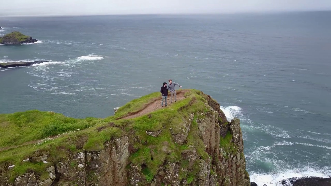 Giant's Causeway by Drone, DJI Mavic Pro, Ireland 2017 4K