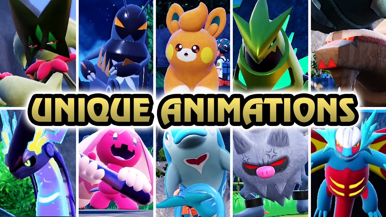 Pokémon Scarlet & Violet : All New Pokémon Special Animations