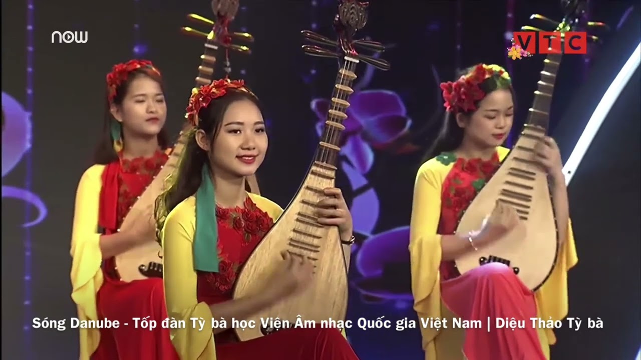 Sóng sông Danube | Iosif Ivanovici | Tốp đàn Tỳ bà | Diệu Thảo Tỳ bà
