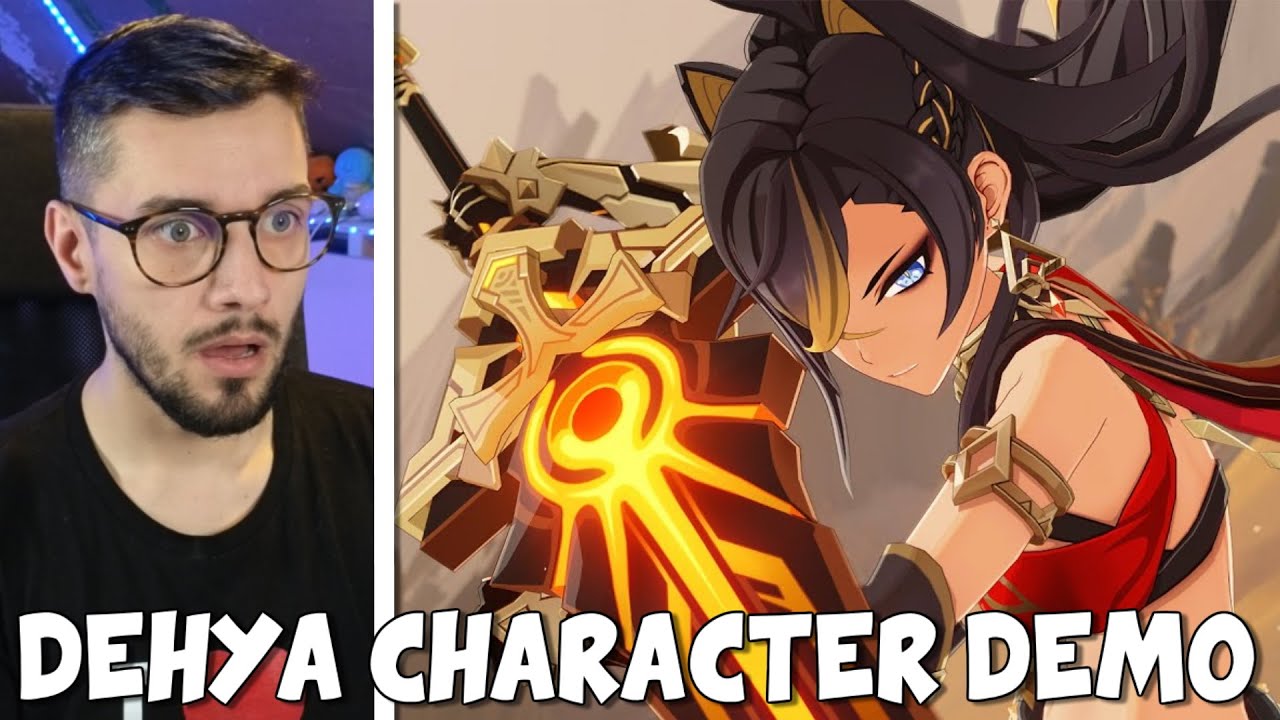Character Demo - Dehya: Fiery Lioness REACTION | Genshin Impact