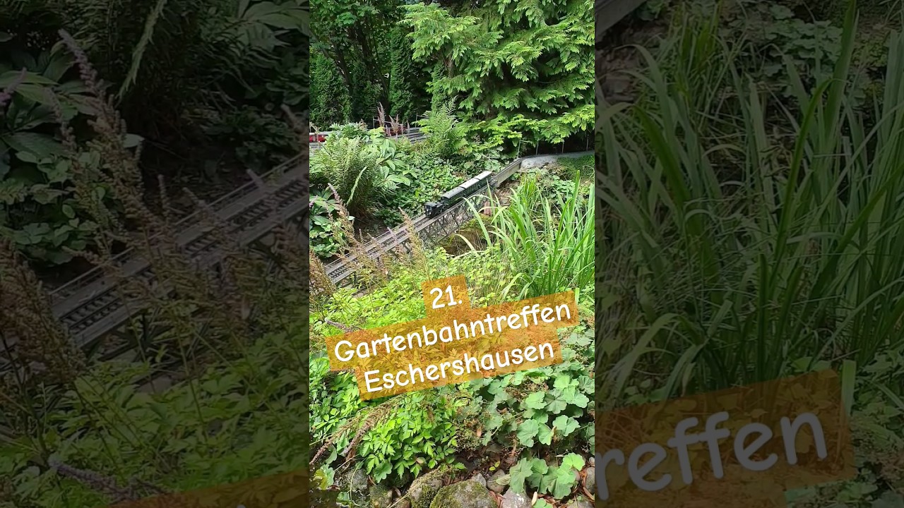 21. Gartenbahntreffen in  Eschershausen #LGB #RhB #spur2m #spurg