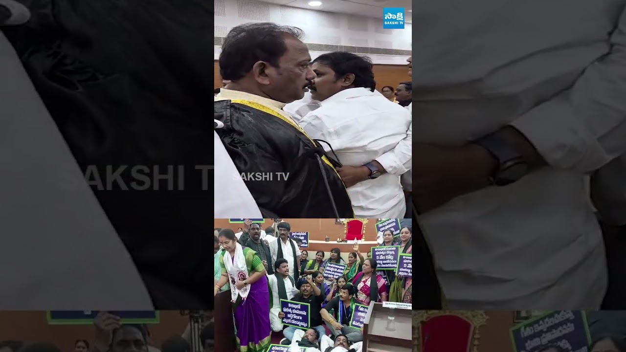 GVMC కౌన్సిల్ లో తీవ్ర ఉద్రిక్తత.. 