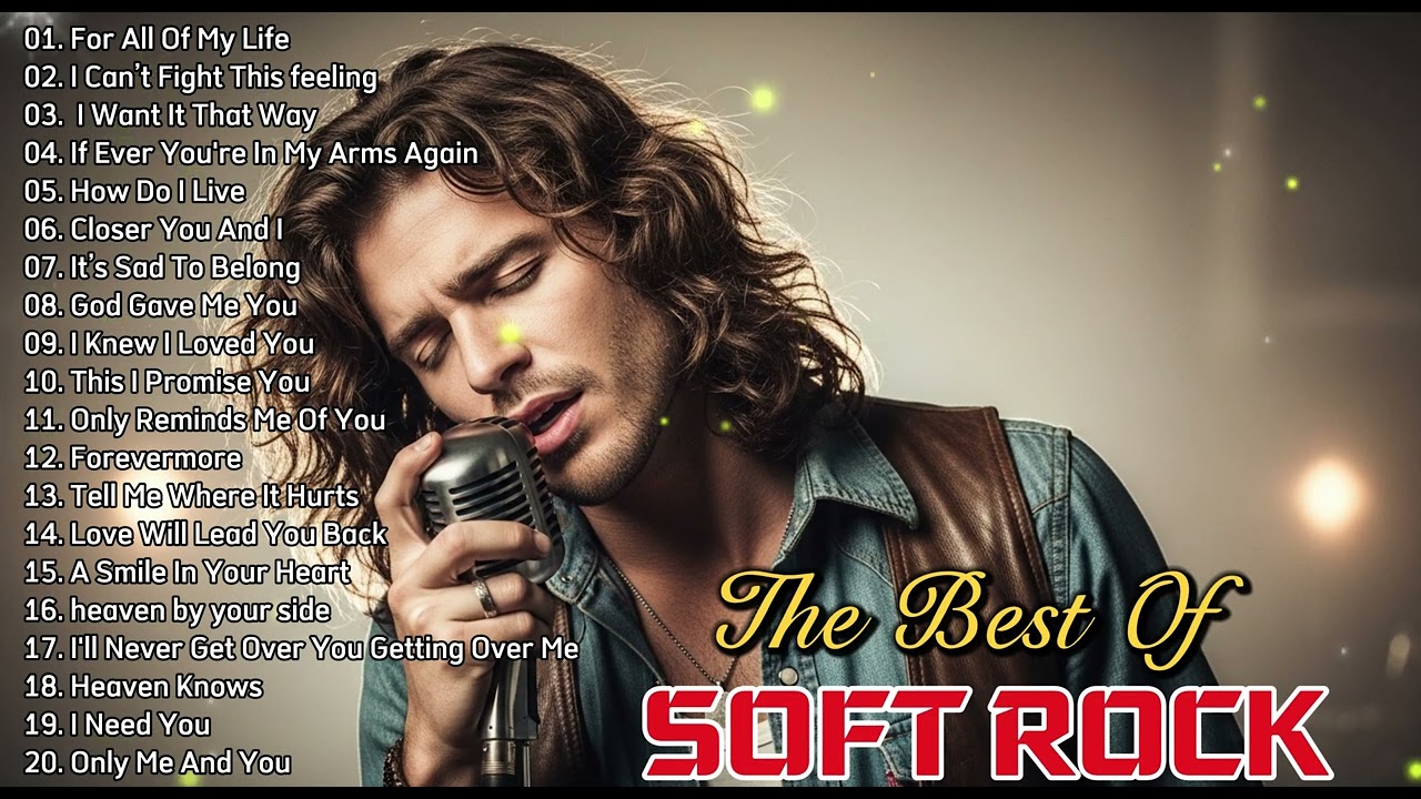 For All Of My Life  💖 Greatest Hits Romantic Love Songs  80's 90's - Soft Rock Ballads